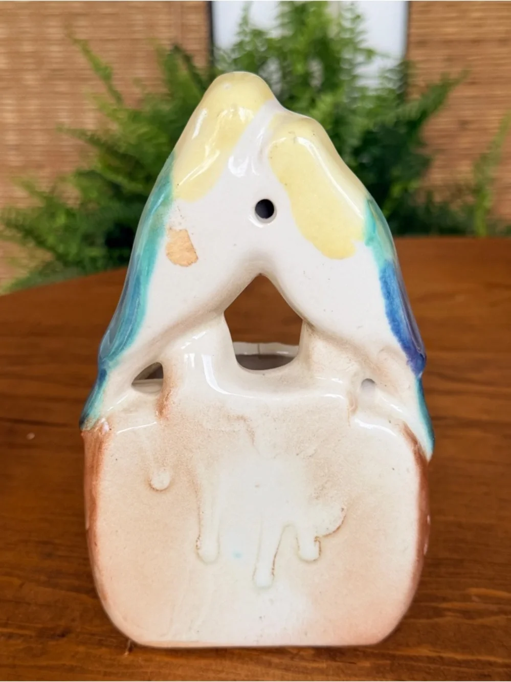 Vintage Love Birds Planter